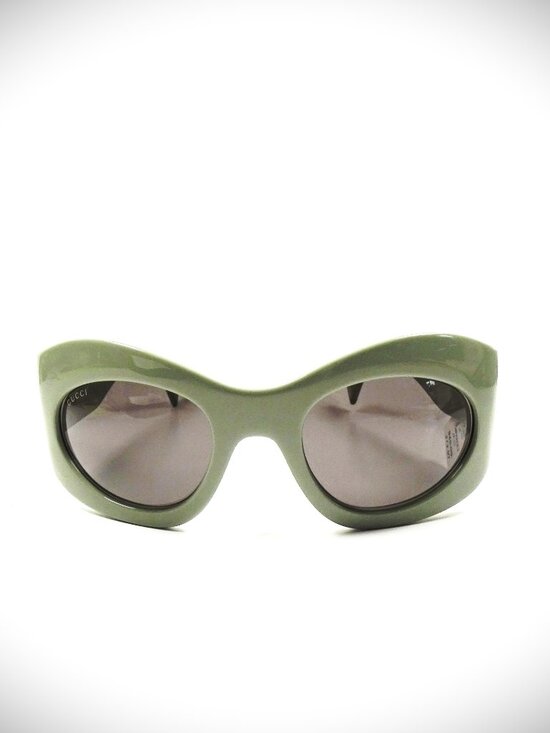 GUCCI GG 1463S 004 Light Sage Frame Gray Lens 55-23-125 M Sunglasses main image 13